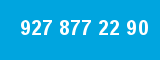 927 877 22 90